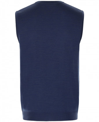 Maerz Pullunder Merinowolle | Blau