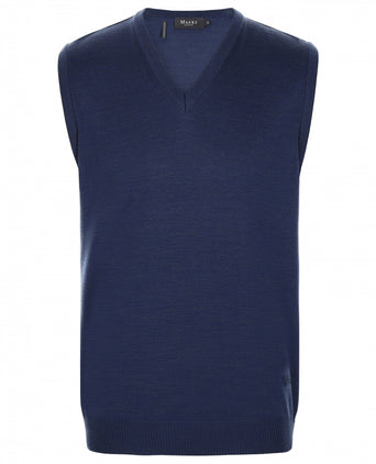 Maerz Pullunder Merinowolle | Blau