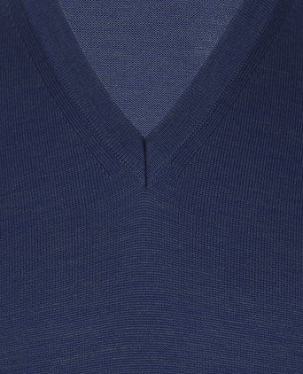 Maerz Pullunder Merinowolle | Blau