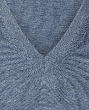 Maerz Pullunder Merinowolle | Blau