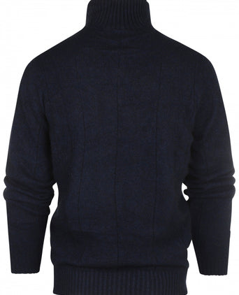 Javelin Pullover mit hohem Reißverschluss | Marineblau