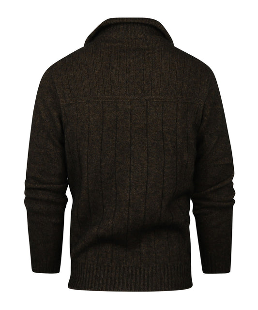 Noble Wilde Zip Vest Lancaster | Brown