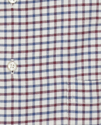 Katoenen Overhemd Button Down Regular Fit | Blauw