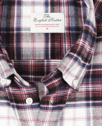 Katoenen Overhemd Button Down Regular Fit | Blauw