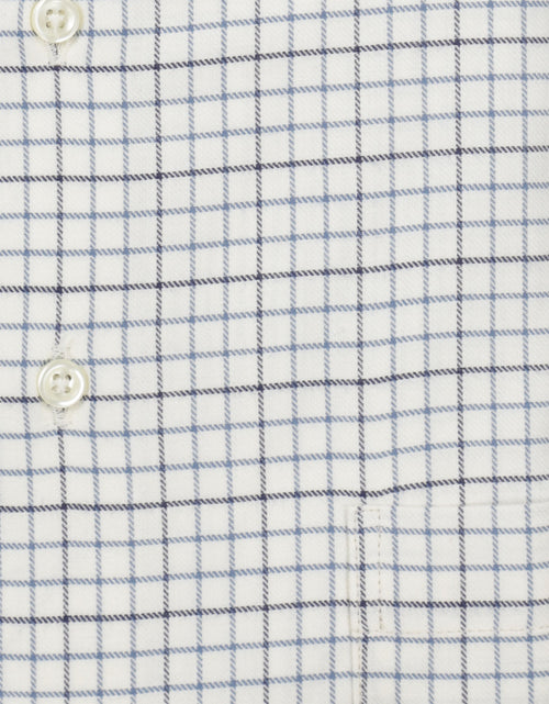 Baumwollhemd mit Knopfleiste, normale Passform | Braun