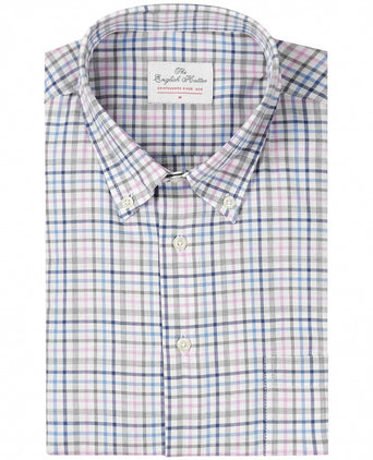 Katoenen Overhemd Button Down Regular Fit | Bruin