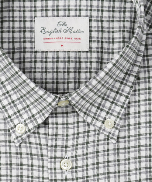 Katoenen Overhemd Button Down Regular Fit | Groen