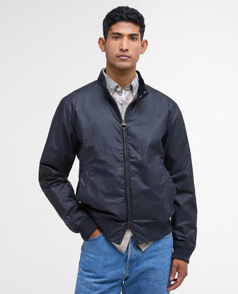 Wax jacket Lightweight Royston | Navy Blauw