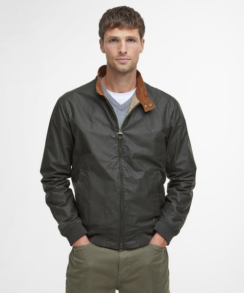 Wachsjacke Lightweight Royston | Archiv Oliv