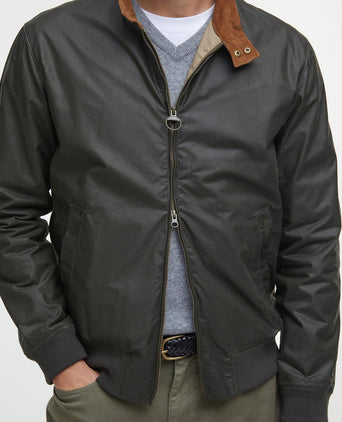 Wachsjacke Lightweight Royston | Archiv Oliv