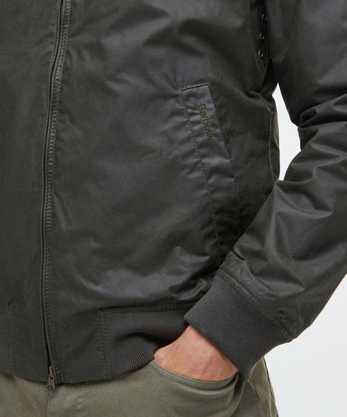 Wachsjacke Lightweight Royston | Archiv Oliv