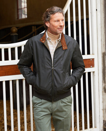 Wachsjacke Lightweight Royston | Archiv Oliv