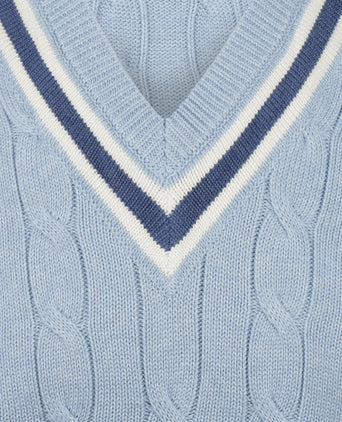 Cricket Slipover katoen | Blauw