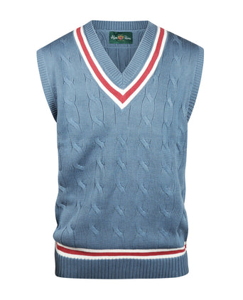 Cricket-Überzieher aus Baumwolle | Blau