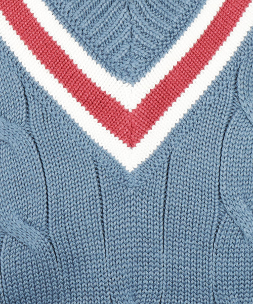 Cricket-Überzieher aus Baumwolle | Blau