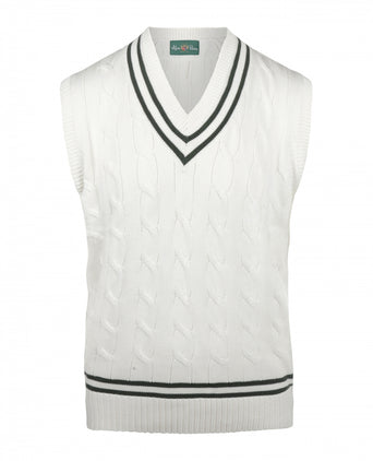 Cricket Slipover katoen | Wit