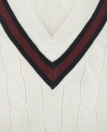 Cricket Slipover katoen | Wit