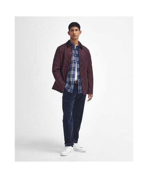 Barbour Heritage Liddesdale Quilted jacket | Bordeaux Rood