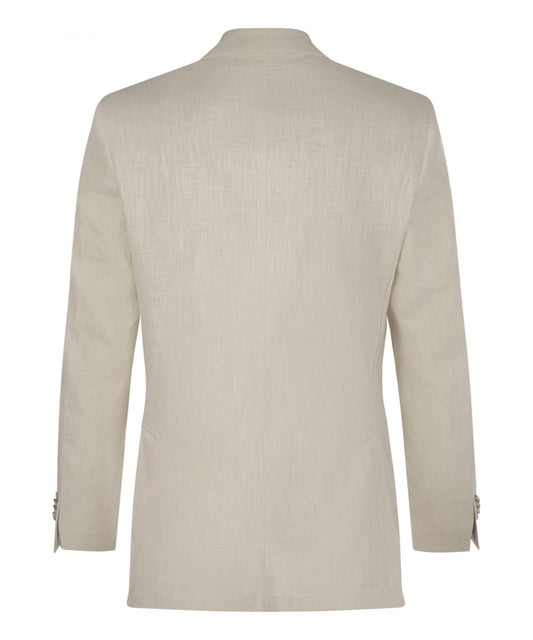 Linen blazer | Brown