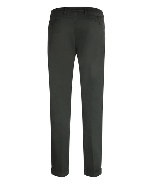 Boston Trousers Pleated and Turn-up | Green