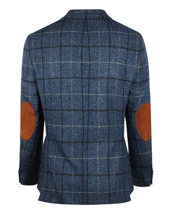 Harris Tweed Colbert | Blauw