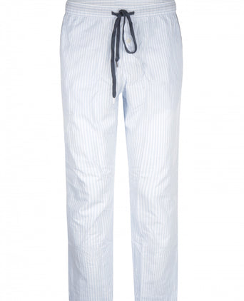 Pyjama set klassiek gestreept | Blauw