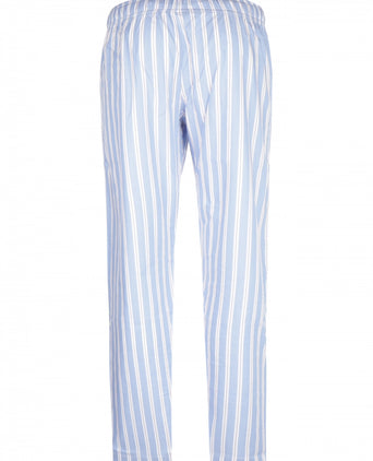 Pyjamabroek lang katoen | Blauw