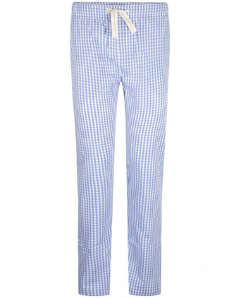 Pyjamabroek lang katoen | Blauw