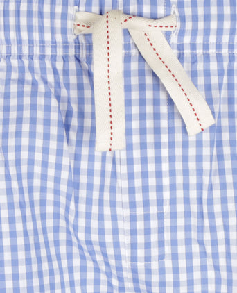 Pyjamabroek lang katoen | Blauw