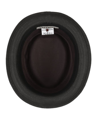 Pork Pie Hoed Co/PES | Zwart