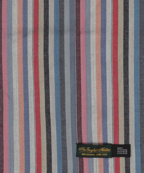 Gestreifter Schal | Blau