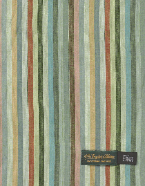 Gestreifter Schal | Grün