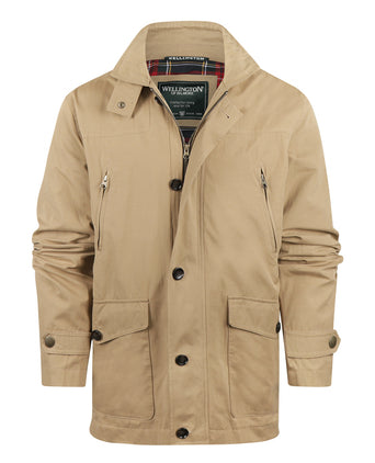 Halflange jas Renfield | Bruin