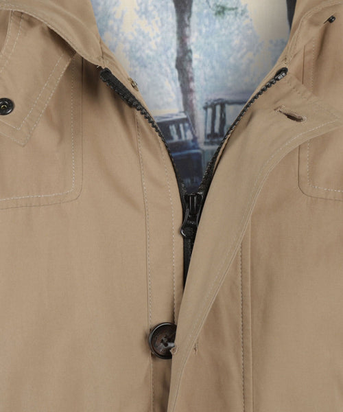 Halflange jas Renfield | Bruin