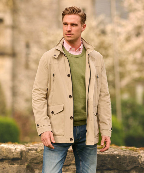 Halflange jas Renfield | Bruin