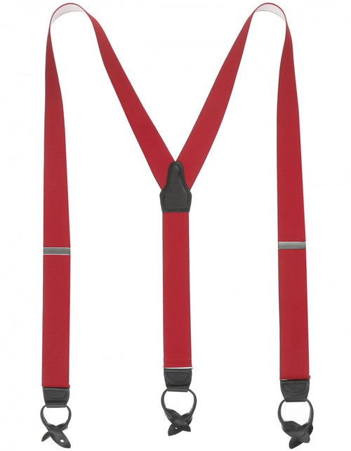 Bretels met patten | Rood