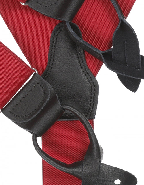 Bretels met patten | Rood