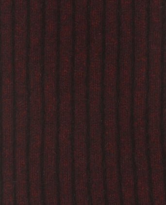 Rib Sjaal merinowol mix 165X16 | Bordeaux Rood