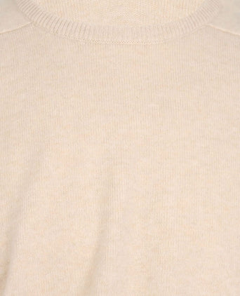 William Lockie Ronde Hals Lamswol *Sale* | Beige