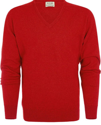 Pullover v-hals lamswol *Sale* | Chianti