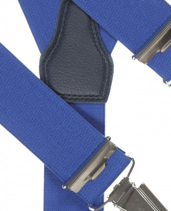 Elastische bretels met clips | Blauw