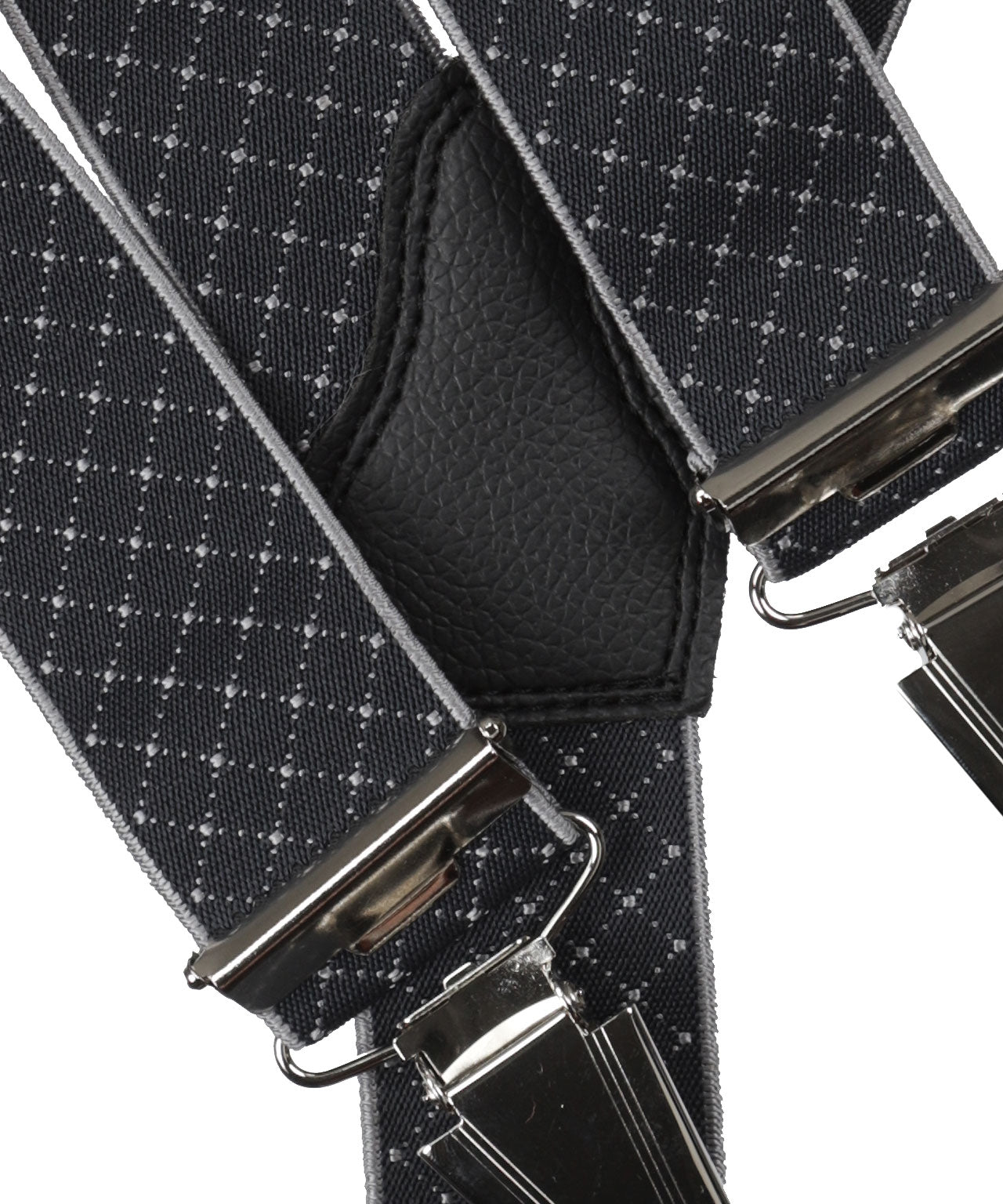 Design suspenders with clips | Black