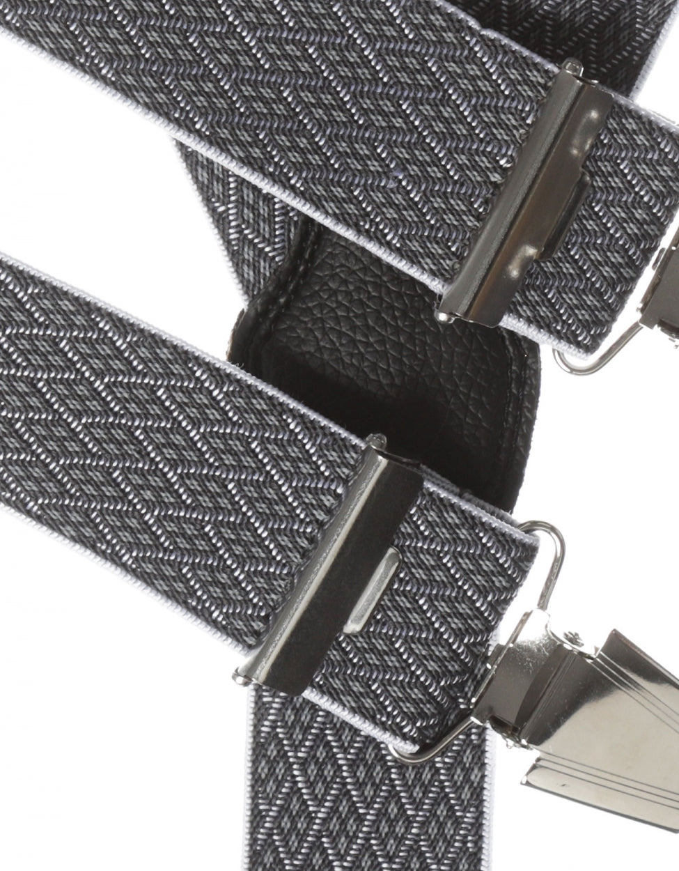 Designer-Hosenträger mit Clips | Grau