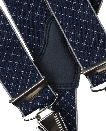 Design bretels met clips | Blauw