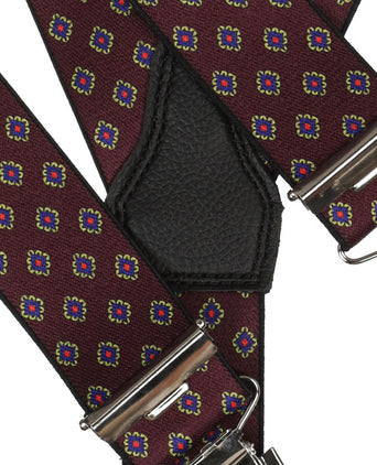 Design bretels met clips | Rood