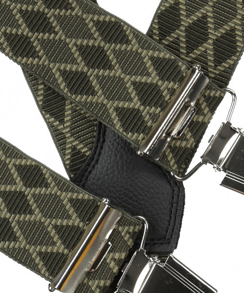 Design bretels met clips | Groen