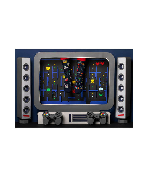 Herrensocken aus Baumwollmischgewebe mit Print | Design