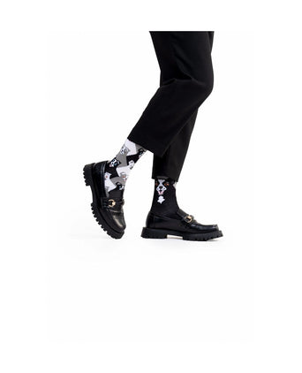 Herrensocken aus bedrucktem Baumwollmischgewebe | Design