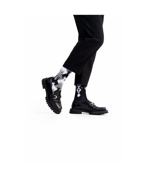 Herrensocken aus bedrucktem Baumwollmischgewebe | Design