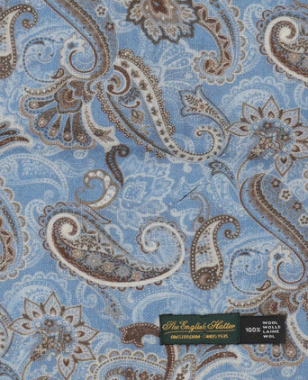 Dunne wollen sjaal | Blauw